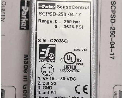 Усилитель Parker SCPSD-250-04-17