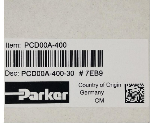 Усилитель Parker PCD00A-400