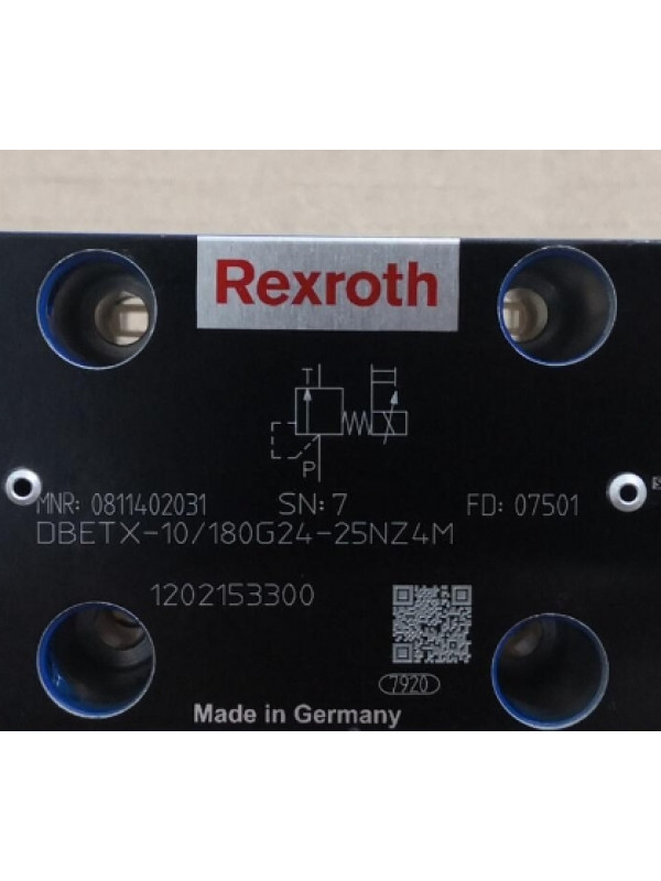 Гидравлический клапан Rexroth Bosch 0811402031 DBETX-1X/180G24-25NZ4M