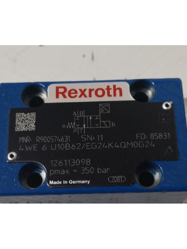 Гидравлический клапан Rexroth Bosch R900574631 4WE6U10B62/EG24K4QM0G24