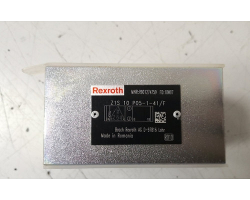 Гидравлический клапан Rexroth Bosch R901274759 Z1S10P05-1-41/F