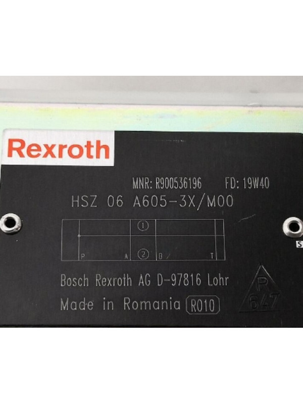Гидравлический клапан Rexroth Bosch R900536196 HSZ 06 A605-3X/M00