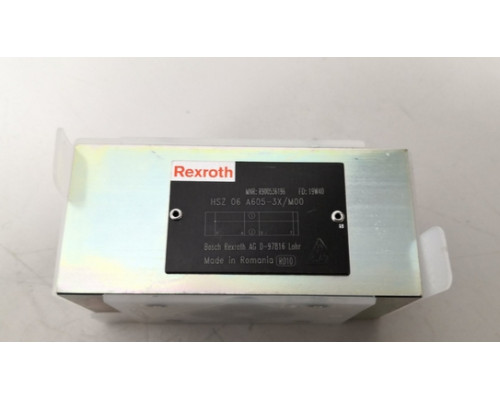 Гидравлический клапан Rexroth Bosch R900536196 HSZ 06 A605-3X/M00