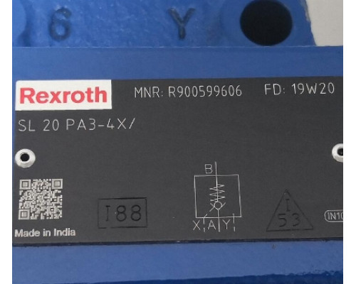 Гидравлический клапан Rexroth Bosch R900599606 SL20PA3-4X