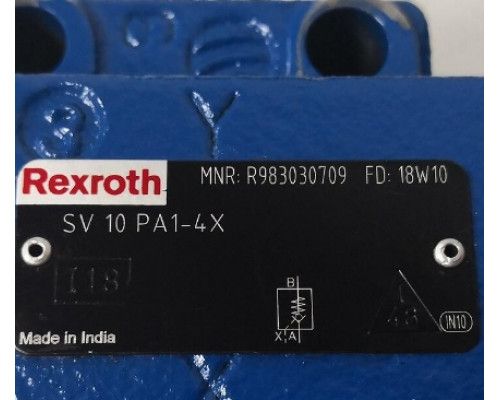 Гидравлический клапан Rexroth Bosch R983030709 SV10PA1-4X