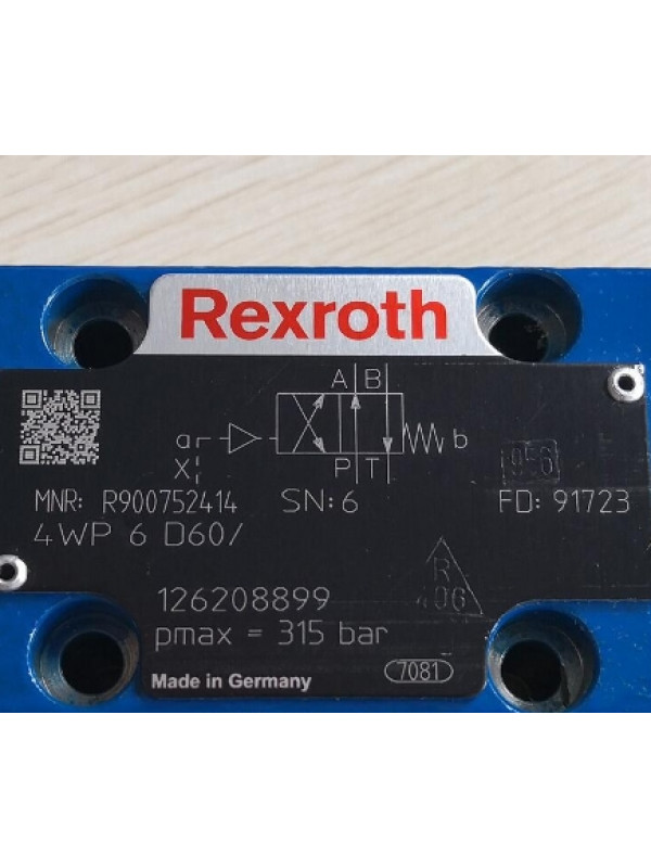 Гидравлический клапан Rexroth Bosch R900752414 4WP6D60