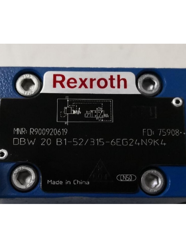Гидравлический клапан Rexroth Bosch R900920619 DBW 20 B1-5X/315-6EG24N9K4