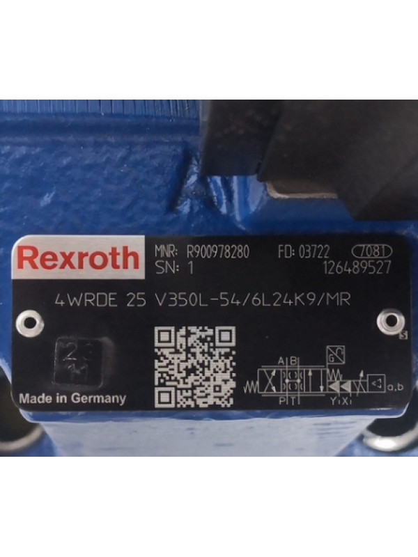 Гидравлический клапан Rexroth Bosch R900978280 4WRDE 25 V350L-5X/6L24K9/MR