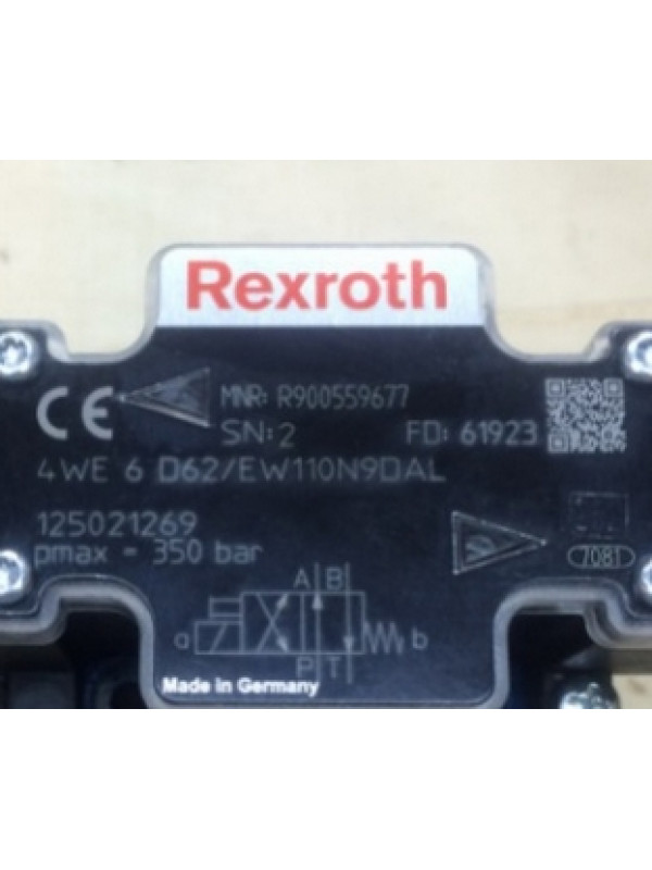 Гидравлический клапан Rexroth Bosch R900559677 4WE 6 D6X/EW110N9DAL