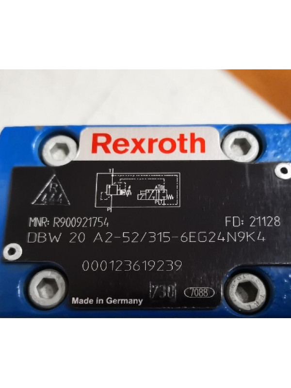 Гидравлический клапан Rexroth Bosch R900921754 DBW 20 A2-5X/315-6EG24N9K4