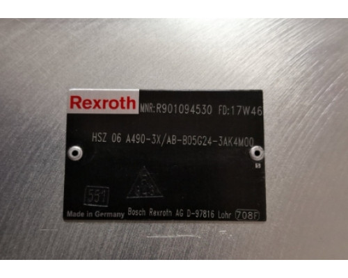 Гидравлический клапан Rexroth Bosch R901094530 HSZ 06 A490-3X/AB-B05G24-3AK4M00
