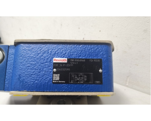 Гидравлический клапан Rexroth Bosch R900489668 ZDC16P-23/M
