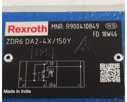 Гидравлический клапан Rexroth Bosch R900410855 ZDR 6 DA2-4X/210Y
