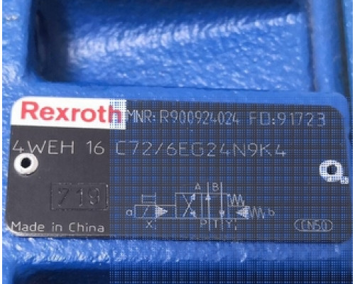 Гидравлический клапан Rexroth Bosch R900924024 4WEH 16 C7X/6EG24N9K4
