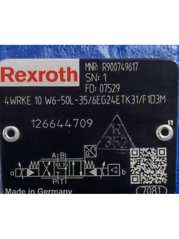Клапан Rexroth Bosch R900927231 4WREE 10 E50-2X/G24K31/A1V