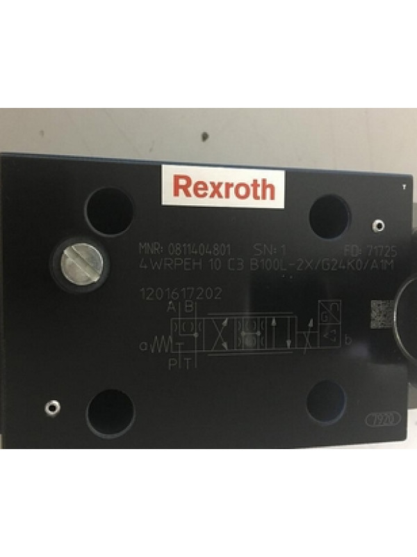 Клапан Rexroth Bosch 0811404801 4WRPEH10C3B100L-2X/G24K0/A1M