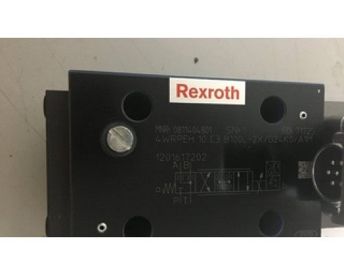 Клапан Rexroth Bosch 0811404801 4WRPEH10C3B100L-2X/G24K0/A1M