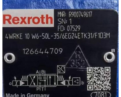 Клапан Rexroth Bosch R901045157 4WRZ 25 E3-325-7X/6EG24N9ETK4-D3V