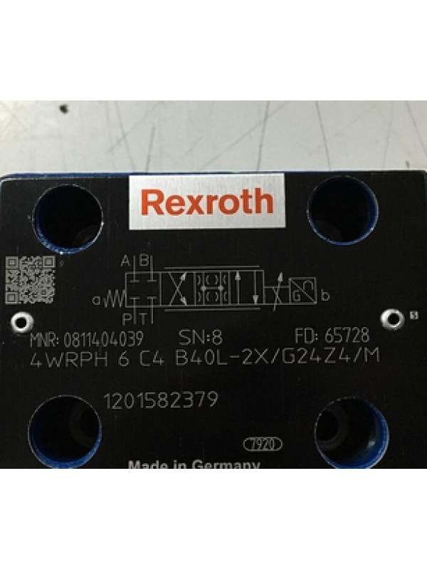 Клапан Rexroth Bosch 0811404039 4WRPH6C4B40L-2X/G24Z4/M