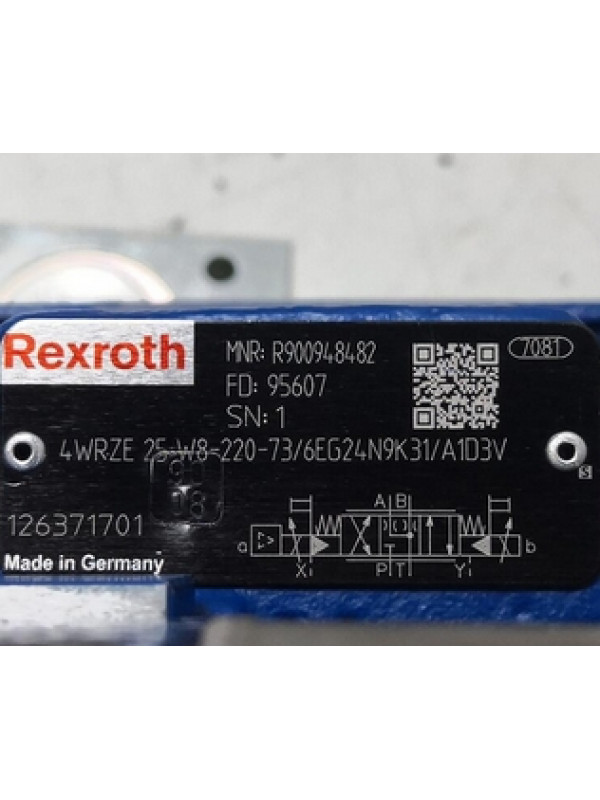 Клапан Rexroth Bosch R900948482 4WRZE25W8-220-7X/6EG24N9K31/A1D3V 