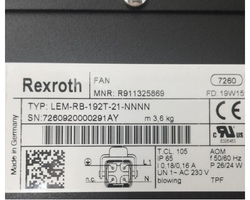 Контроллер Rexroth Bosch R911325869 LEM-RB-192T-21-NNNN