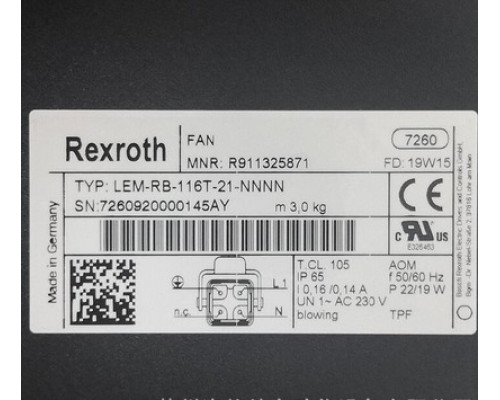 Контроллер Rexroth Bosch R911325871 LEM-RB-116T-21-NNNN