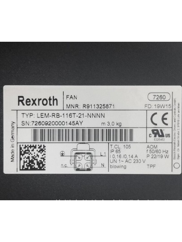 Контроллер Rexroth Bosch R911325871 LEM-RB-116T-21-NNNN