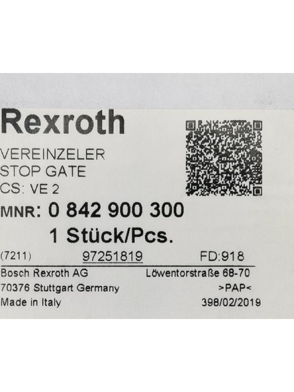 Модуль Rexroth Bosch 0842900300
