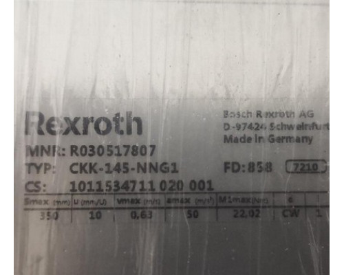 Модуль Rexroth Bosch R030517807 CKK-145-NNG1