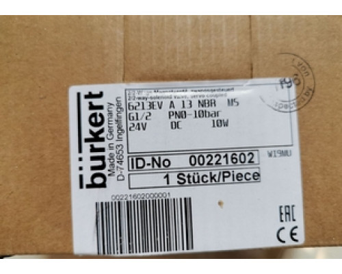 Клапан burkert 6213EV 00221602/00221605