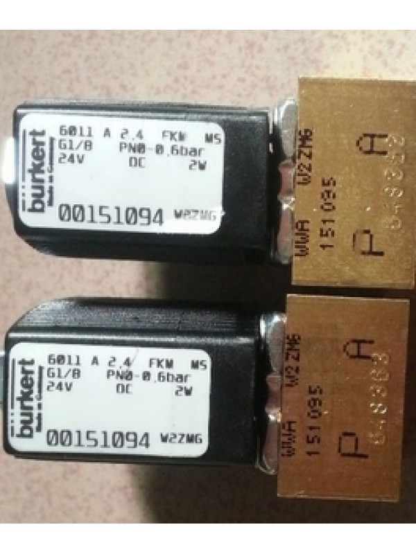Клапан burkert 011A1.6 2.0 2.4FKM G1/8