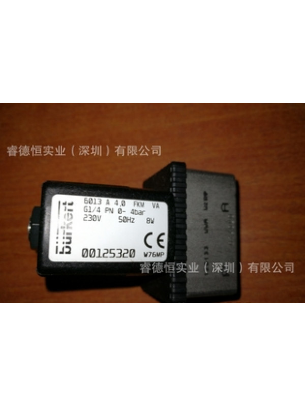 Клапан burkert 6013 A 4.0 FKM VA G1/4 00125320