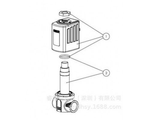 Клапан burkert 6027 A 150KG