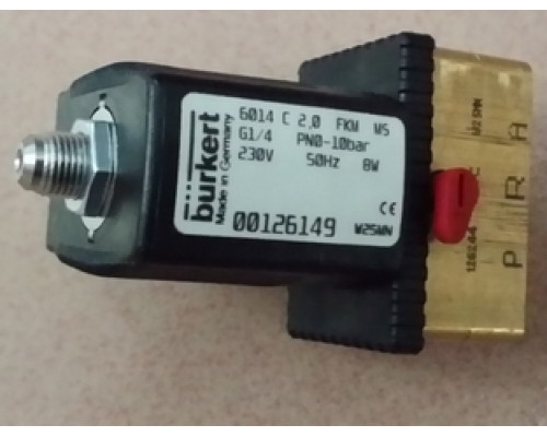 Клапан burkert 6014C 2.0 FKM MS G1/4 00126149