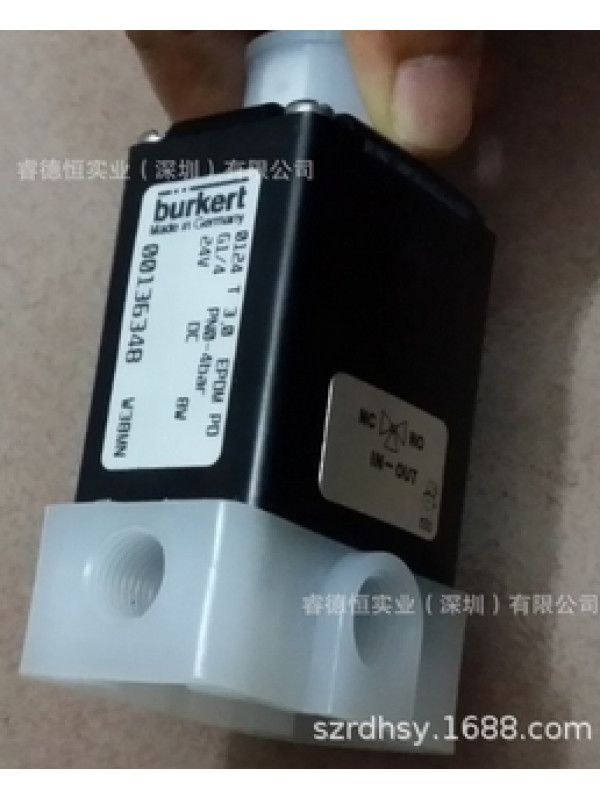 Клапан burkert 0124 T 3.0 EPDM PD G1/4 24VDC8W