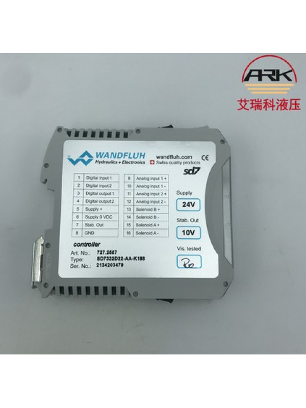 Клапан WANDFLUH SD7302D20-AA